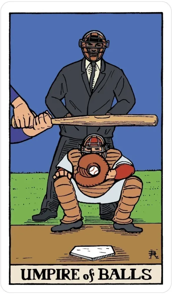 Tarot of Baseball Cards